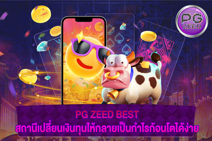 PG ZEED BEST สถานีเปลี่ยนเงินทุนให้กลายเป็นกำไรก้อนโตได้ง่าย