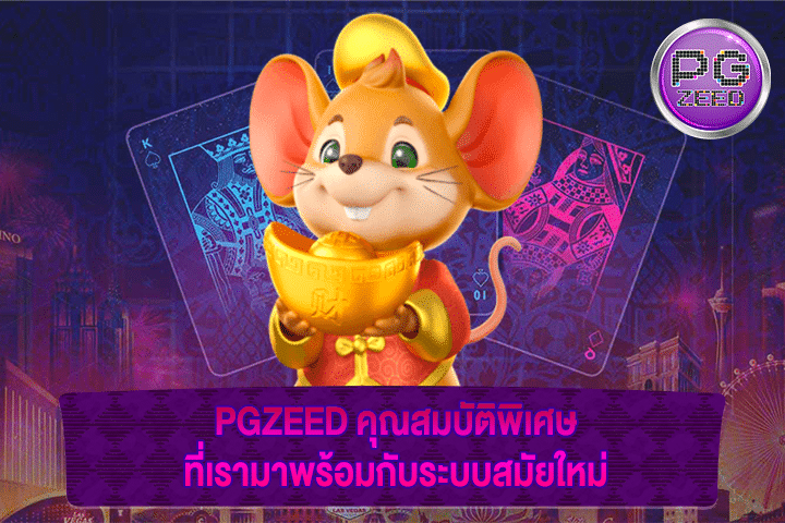 PGZEED คุณสมบัติพิเศษ ที่เรามาพร้อมกับระบบสมัยใหม่