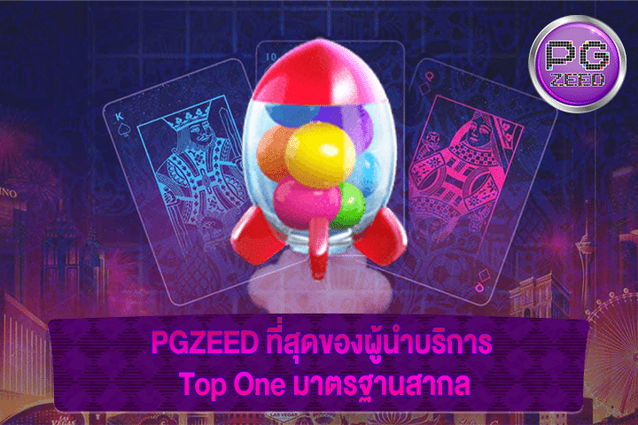 PGZEED ที่สุดของผู้นำบริการ Top One มาตรฐานสากล